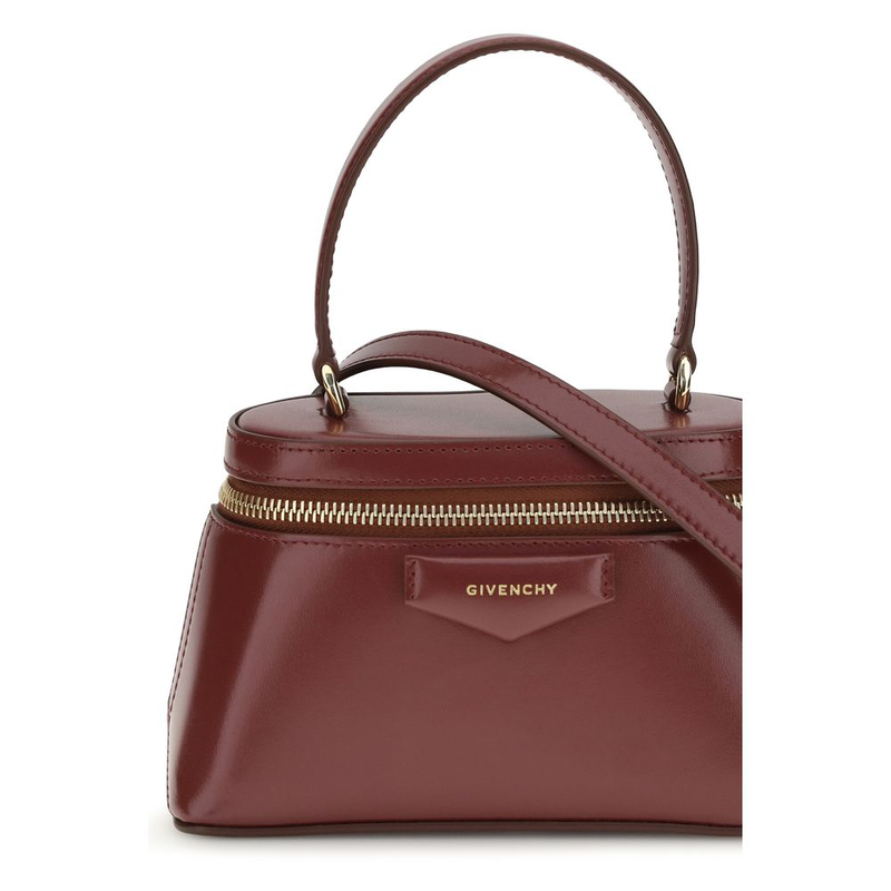 Bordeaux calf leather bos taurus handbag-null