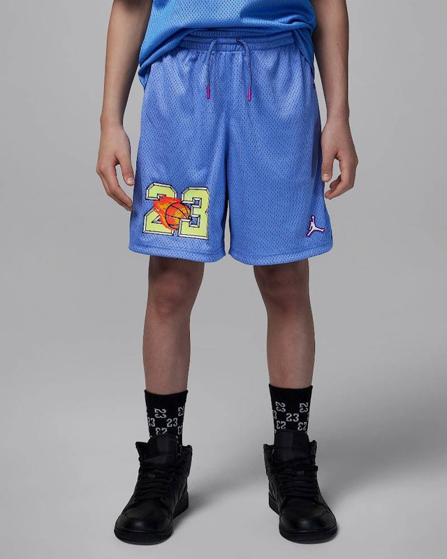 Boys customized Air flame short-null