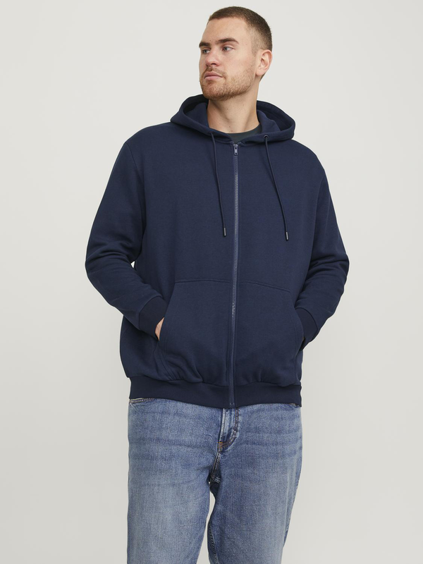 Jjebradley sweat cardigan - navy blazer-null