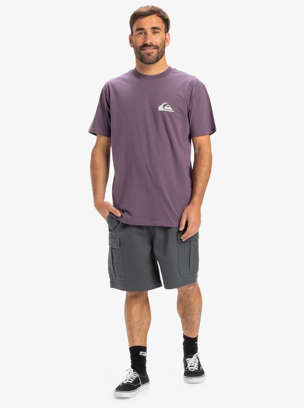 Quiksilver men's ev mini logo ss t-shirt-null