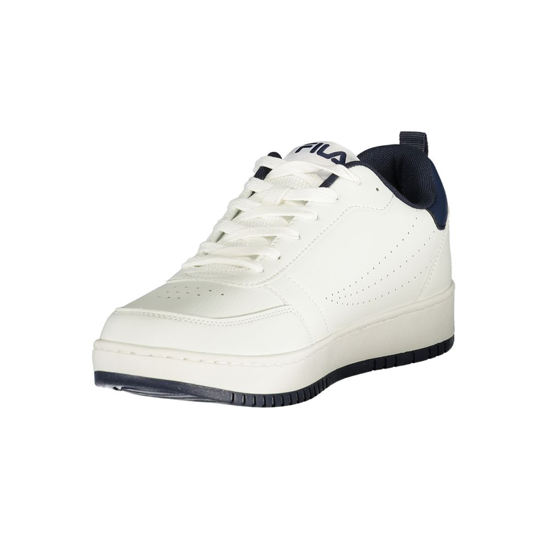 White polyurethane men sneaker-null