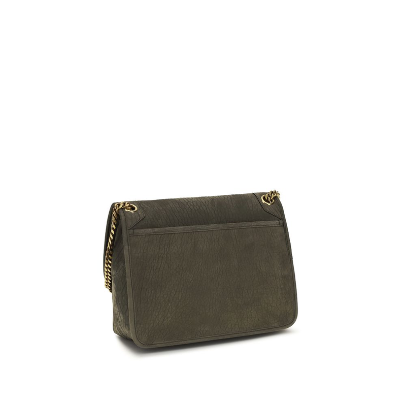 Gray lamb ovis aries aries shoulder bag-null