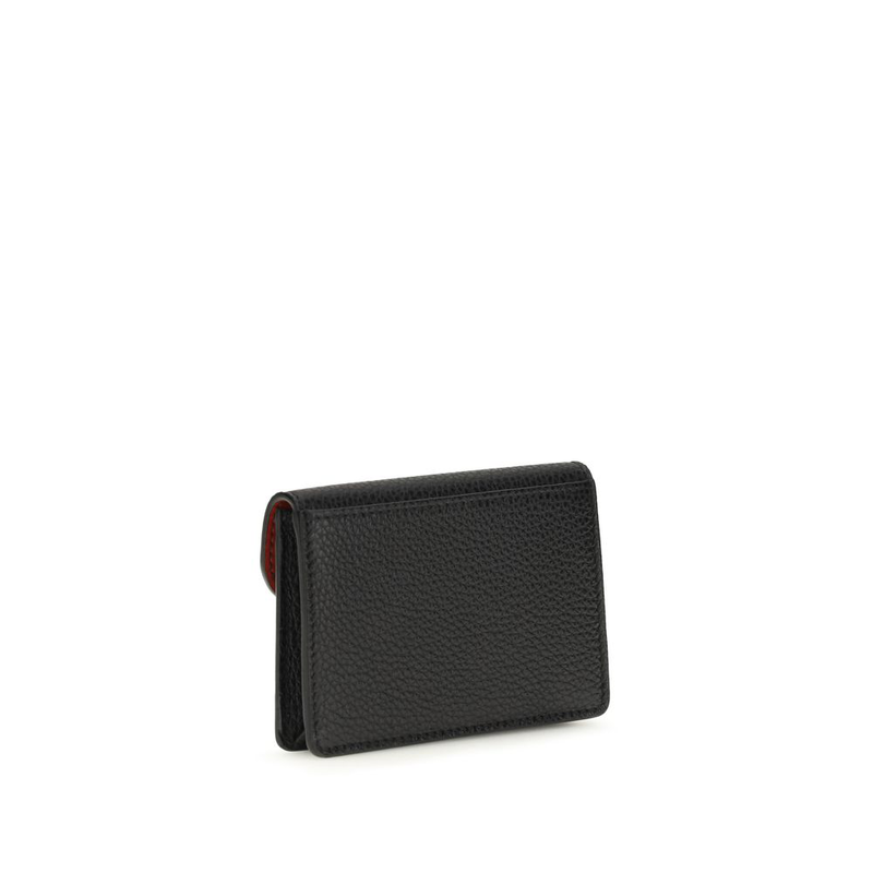 Black calf leather bos taurus wallet-null