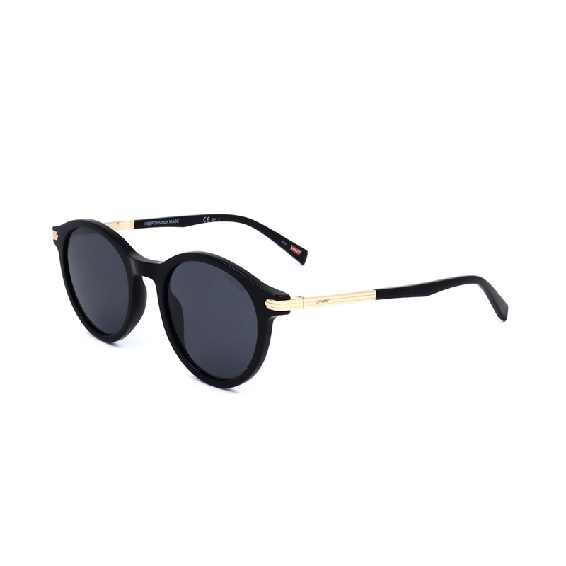 Blue resin sunglasses-null