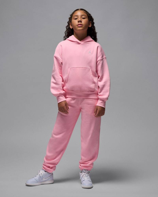 Girls wj brkn fleece po hoodie-null