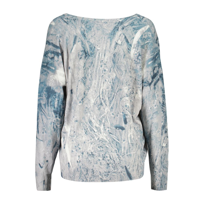 Azzurro viscosa woman sweater-null