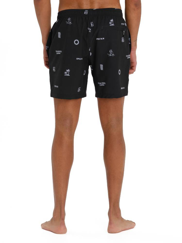 Men's printed volley shorts-null