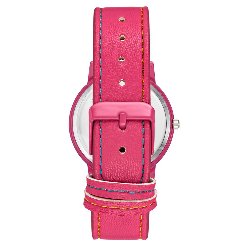 Multicolor plastic dress watch-null