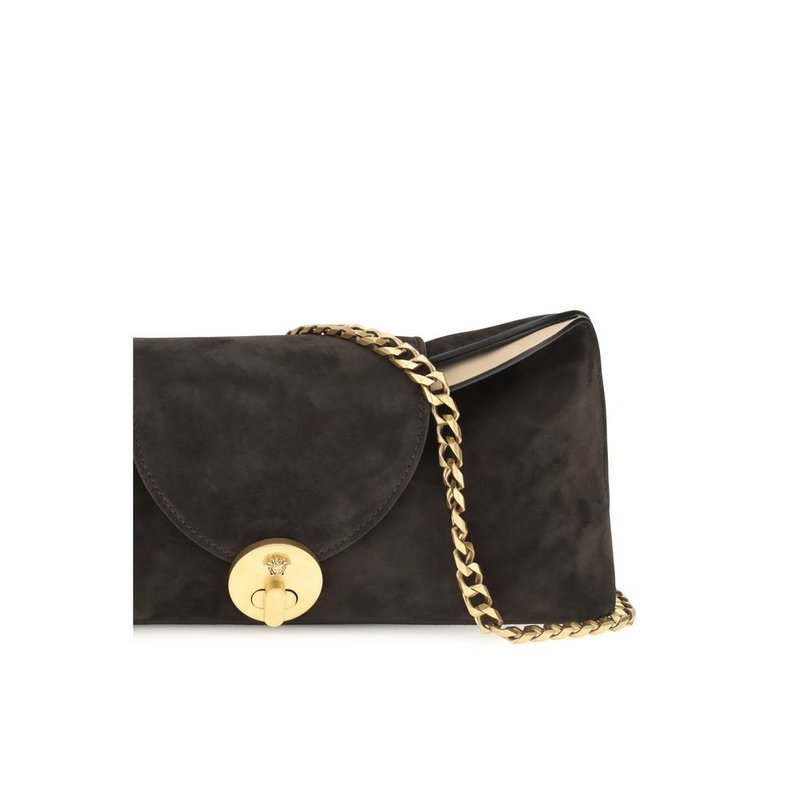 Brown calf leather bos taurus clutch bag-null