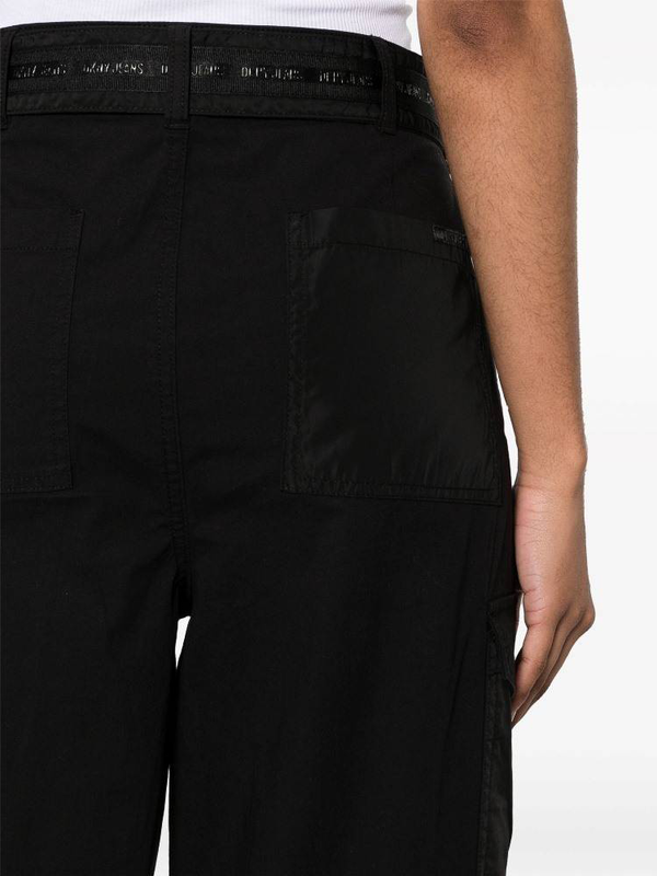 Dkny long mix media cargo pant-null