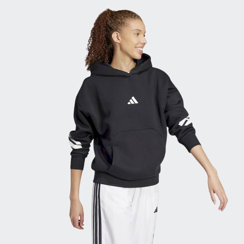 Womens future icons 3stripes open hem hoodie-null