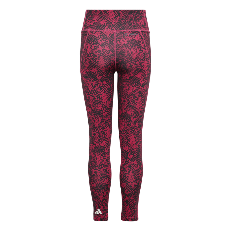 Adidas girls training aeroready animal-print optime 7/8 high-null
