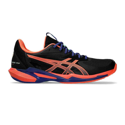 Mens solution speed ff 3 padel, Black / Orange, medium