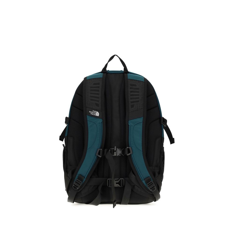 Bicolor nylon shoulder bag-null