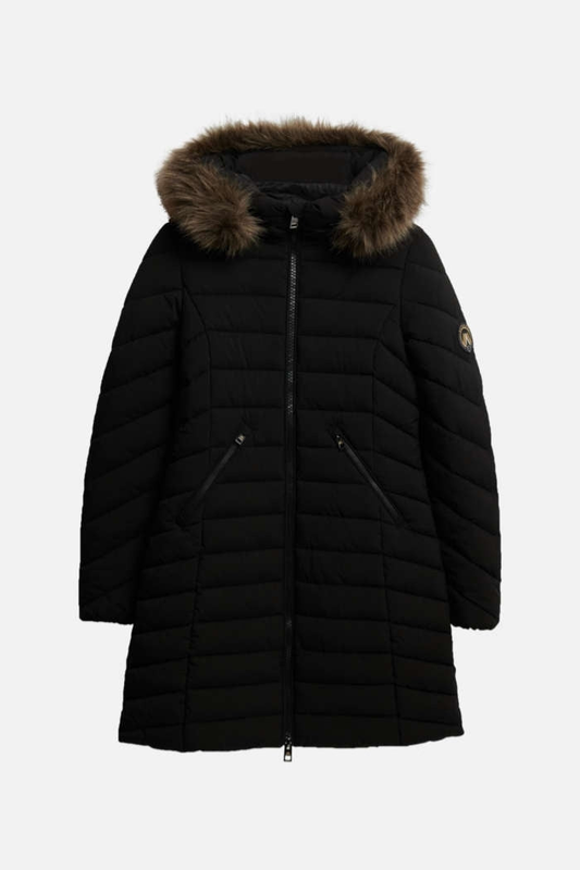 Fuji faux jacket mid length - superdry-null