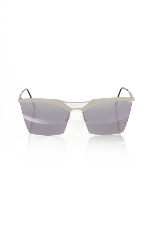 Silver metallic women sunglasses-null