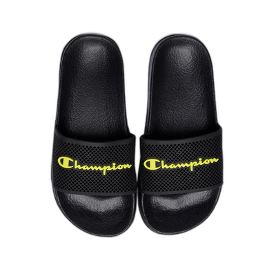 Champion kids boys daytona b ps beach slide s32487, Black, medium