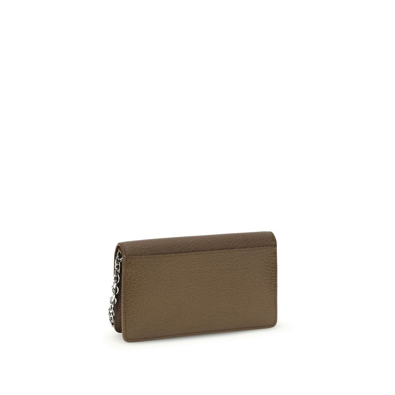 Brown calf leather bos taurus wallet-null