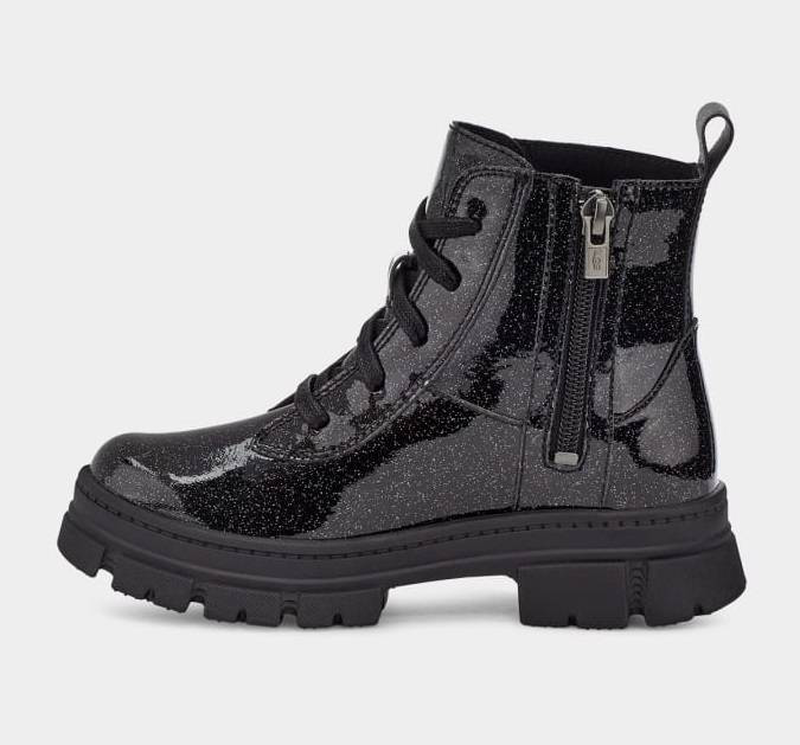 Ugg ashton lace up glitter kids boot-null
