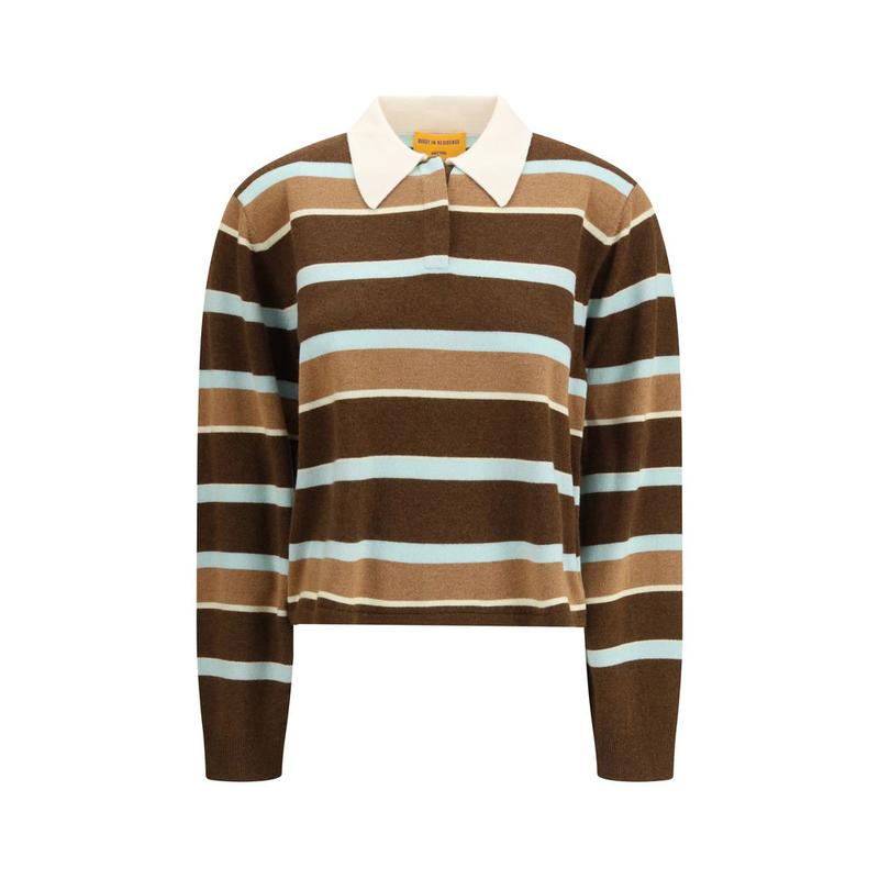 Brown cashmere sweatshirt-null