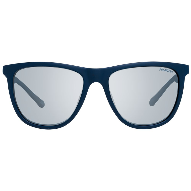 Blue plastic sunglasses-null
