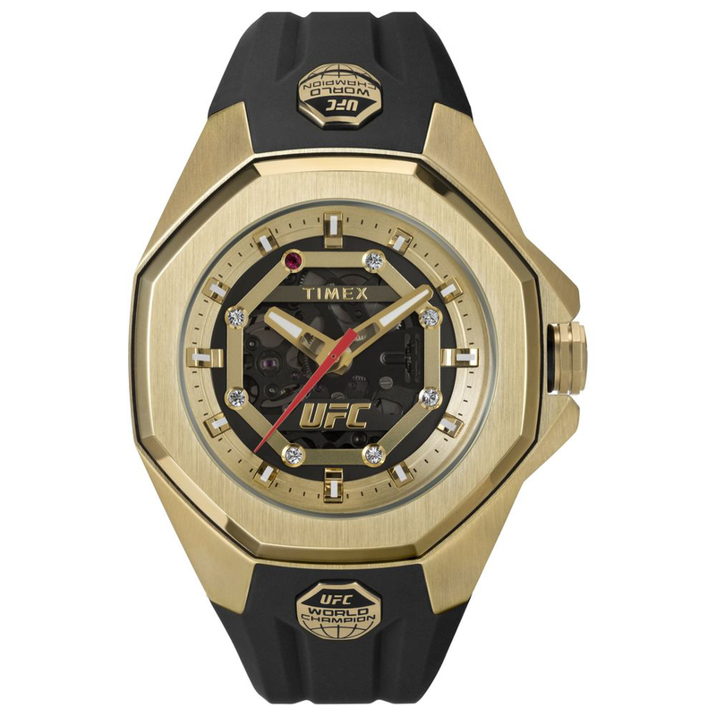 Black synthetic sport watch-null