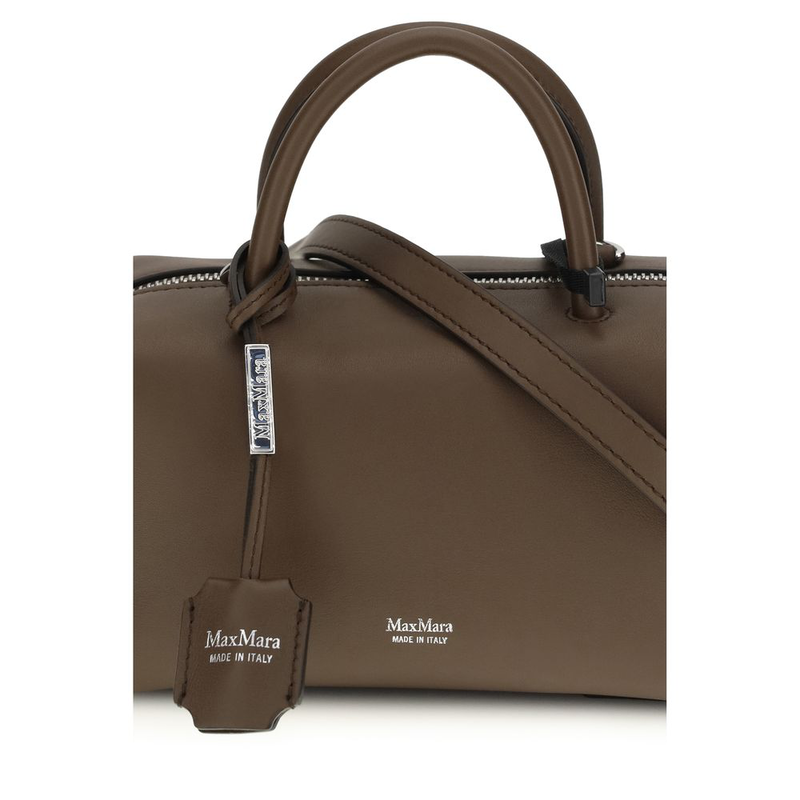 Brown calf leather bos taurus handbag-null