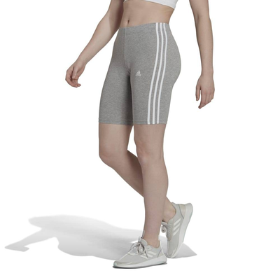 Women 3-stripes bk sho, Grey, medium