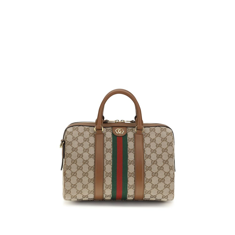 Multicolor canvas handbag-null