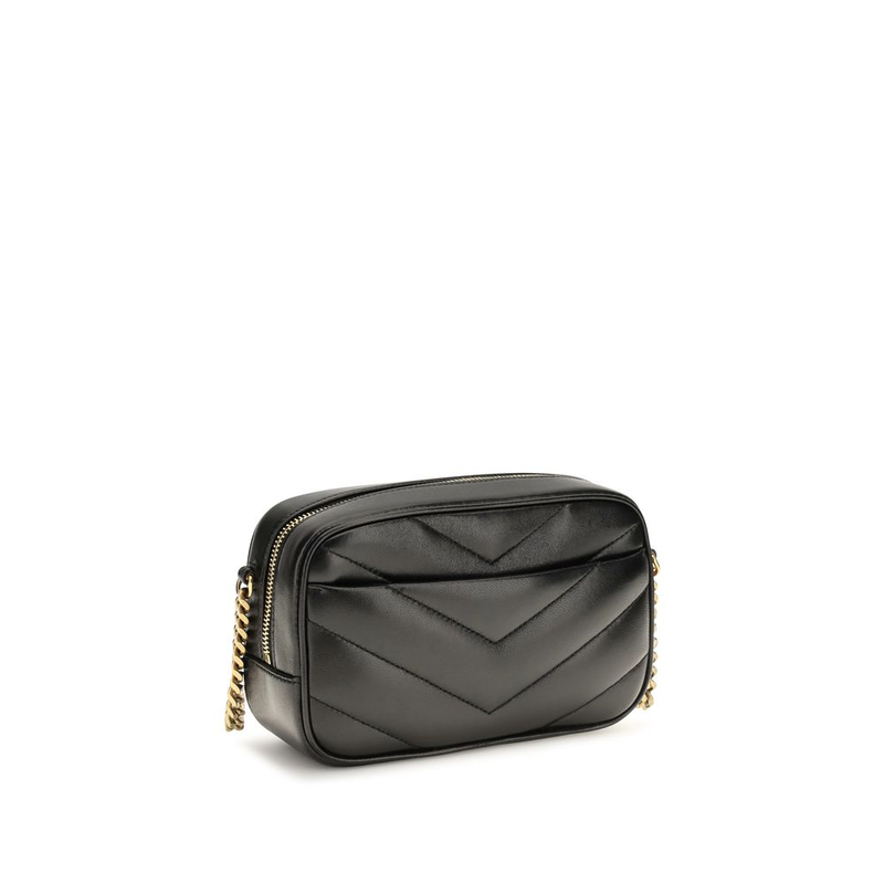 Black lamb ovis aries aries shoulder bag-null