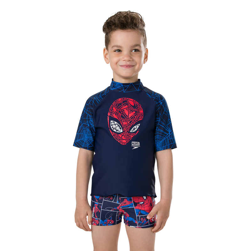 Ess short sleeve sunt im navy/red-null