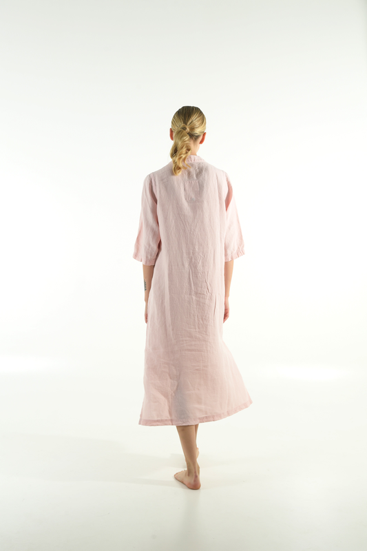 Jasmine linen dress image number null
