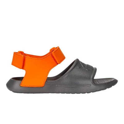 Divecat v2 injet kids sandal, Dk.grey / Orange, medium