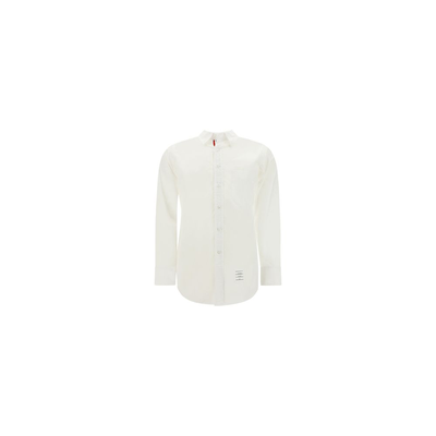 White cotton shirt, White, medium