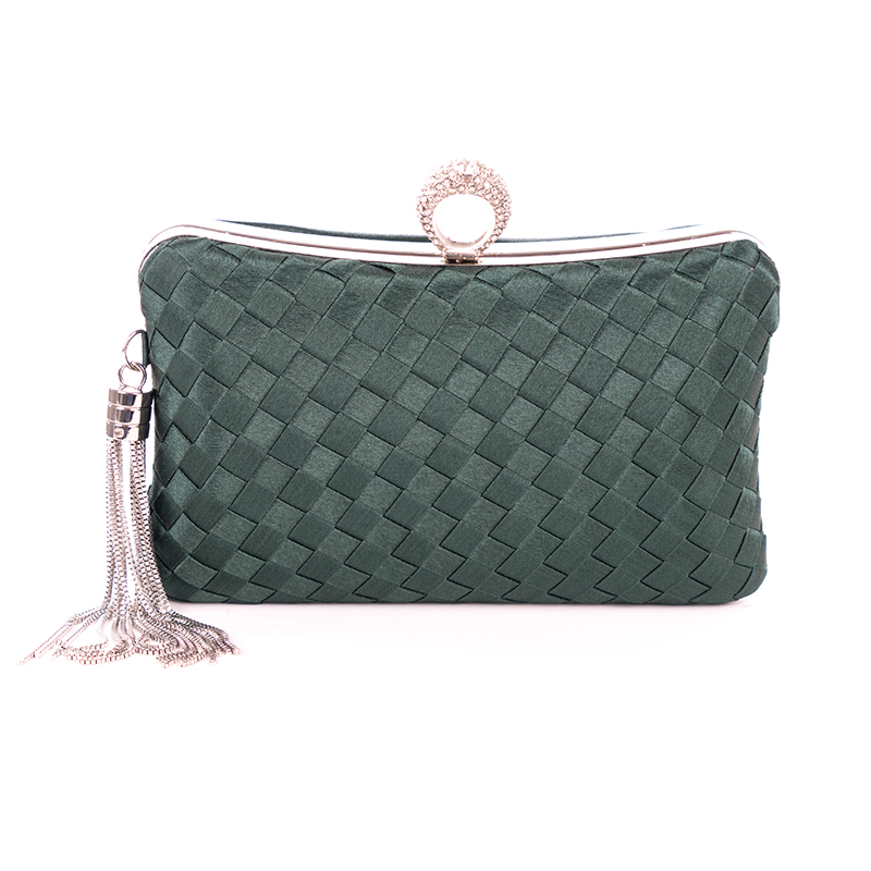 Lulu clutch bag green image number null