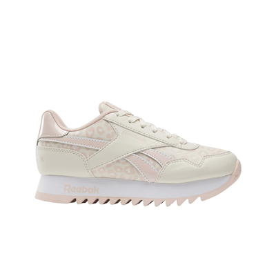 Reebok children girls royal classic jog platform (ie4175), Alabaster, medium