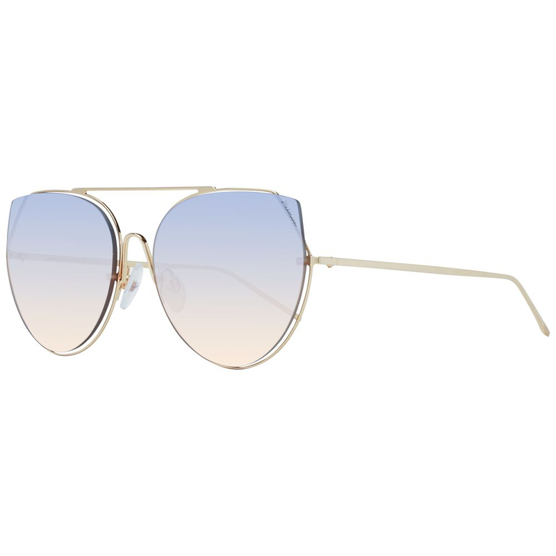 Gold metal sunglasses-null