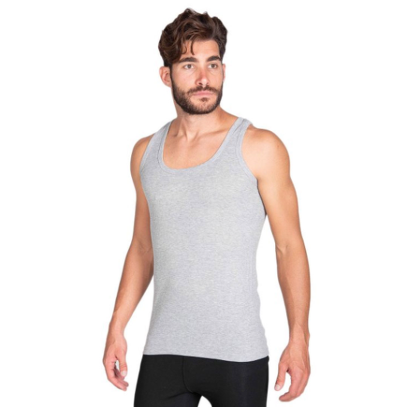 Jokerts mens sleeveless shirt with stripe #2110-null