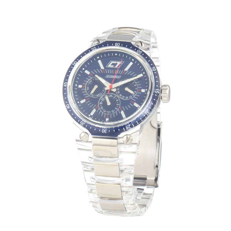 Transparent polycarbonate sport watch-null