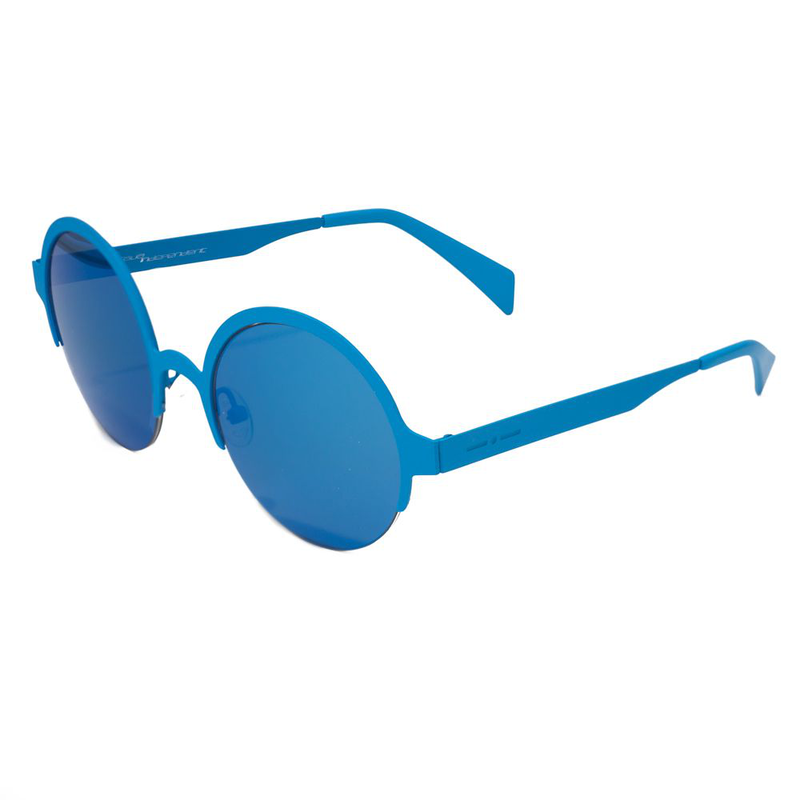 Blue metal sunglasses-null