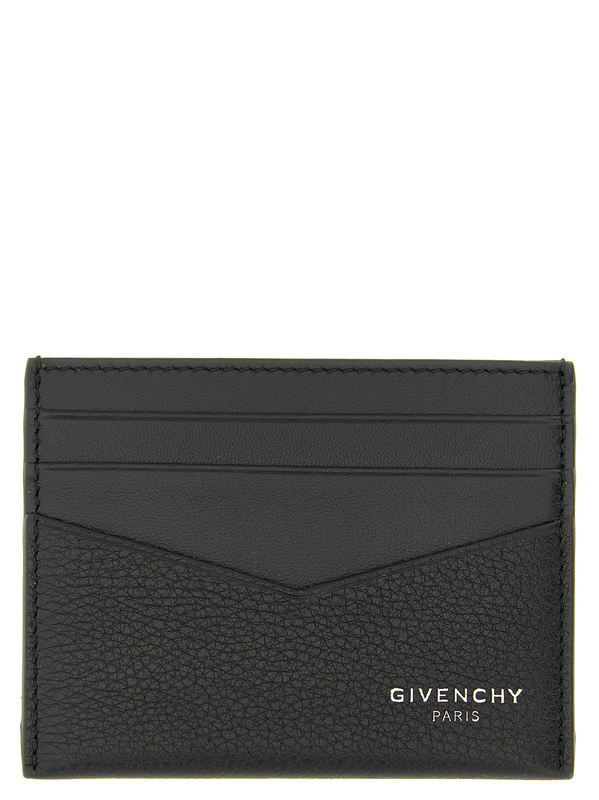 Black calfskin cardholder-null