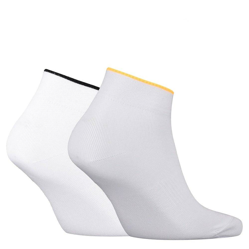Puma women placed logo short 2-pairs socks-null