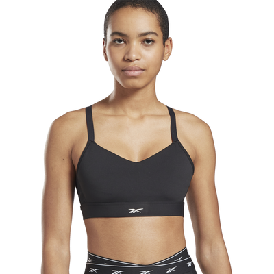 Reebok women lux strappy medium-impact sports bra (gi8321)