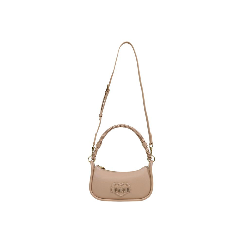 Beige polyethylene handbag-null