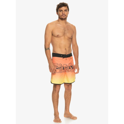 Quicksilver silver men swimwear boards shorts, Fresh, medium