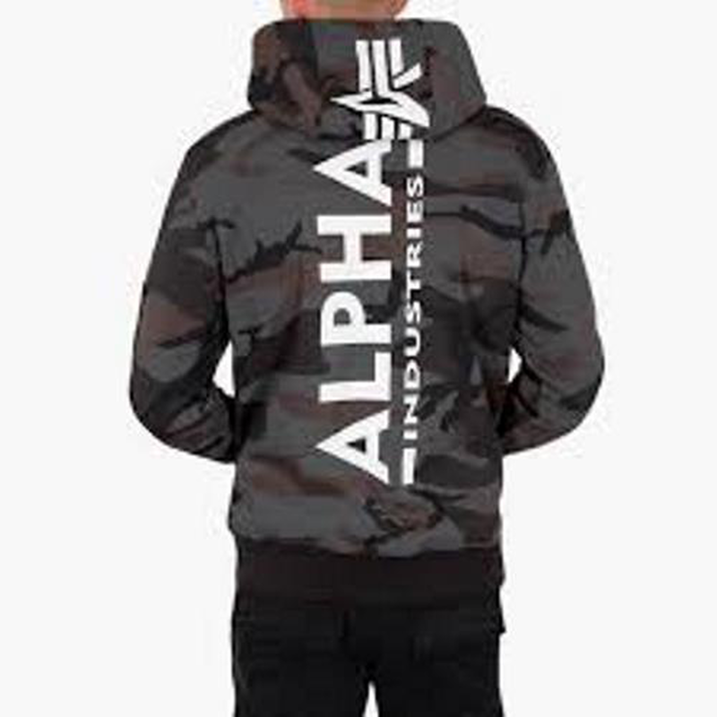 Back print hoody image number null