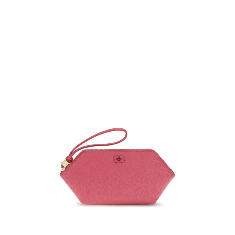 Multicolor recycled polyester clutch bag-null