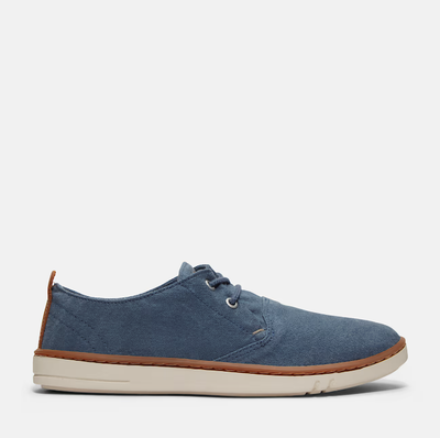 Timberland men's hookset canvas sneaker, Blue, medium