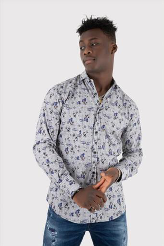 Product image: Stefan floral print textured shirt-null