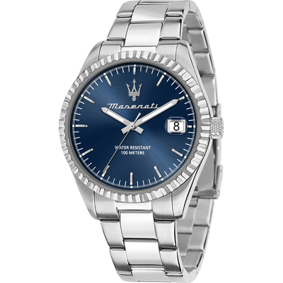 Maserati r8853100029 competizione mens watch 43mm 10atm, Blue, medium